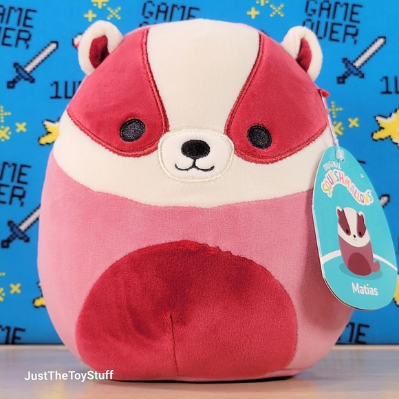 Squishmallow Matias the Badger 7" UltraSoft Stuffed Animal Toy Plush NWT - Picture 1 of 6